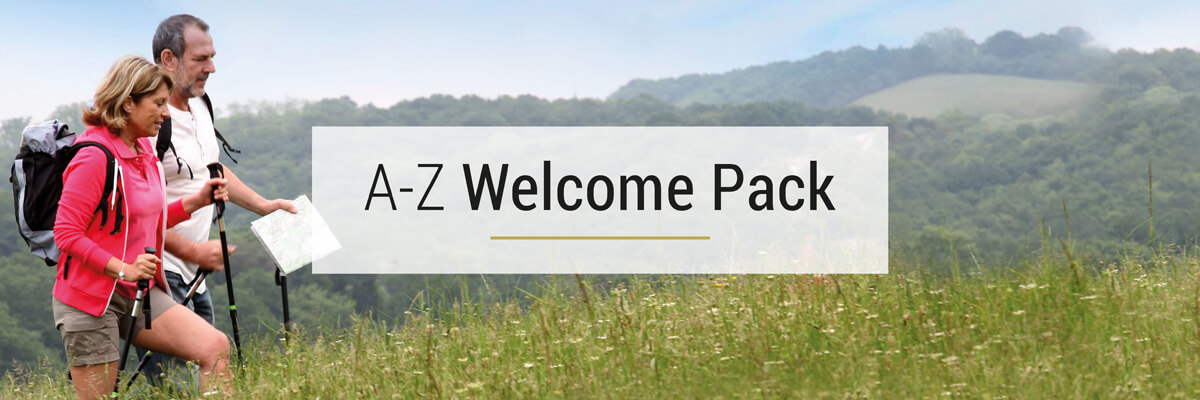 Welcome pack A-Z