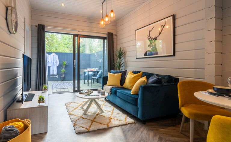One Bed Scandinavian Style Lodge